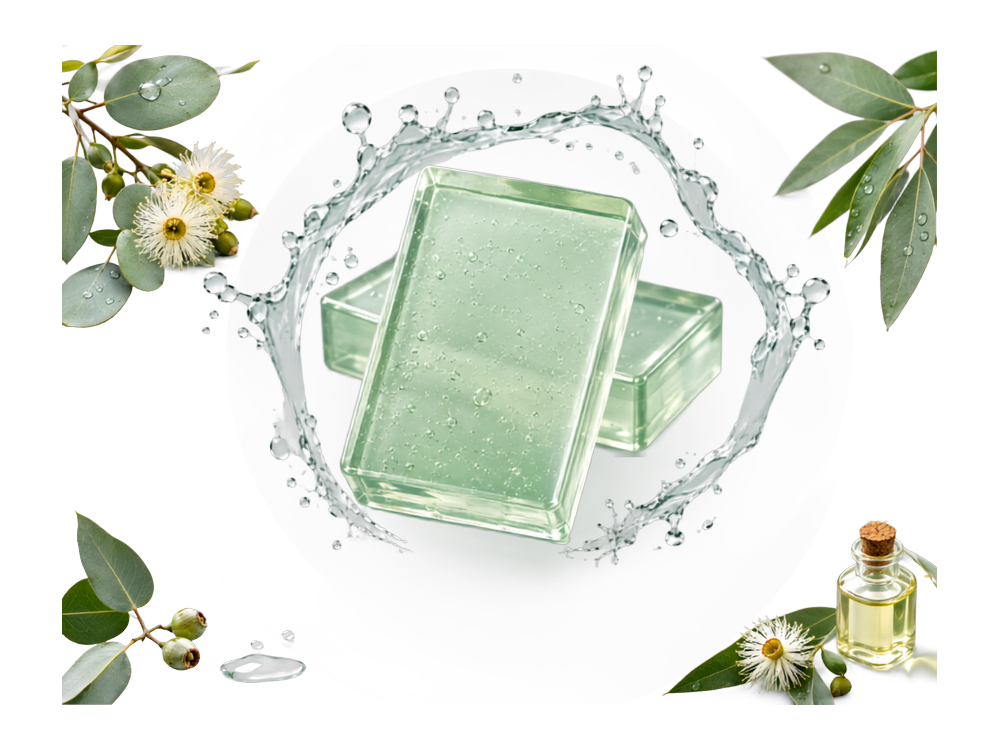 Eucalyptus Oil Soap Base (TS07) — Trans Surfactant soap base