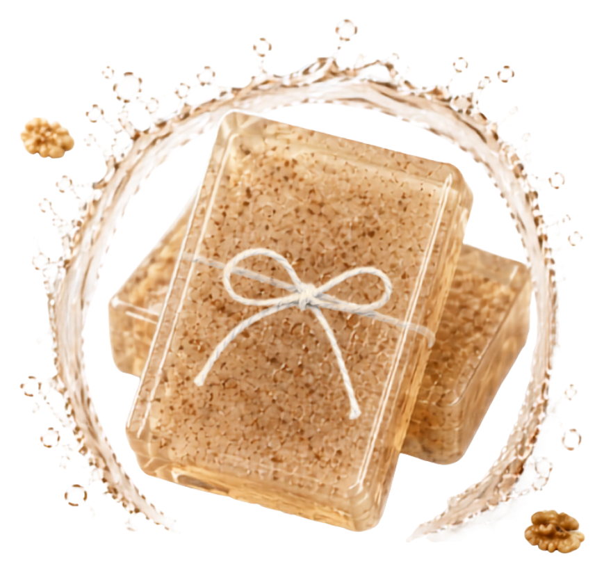 Exfoliating Scrub Soap Base (SP09) — melt & pour soap base by Trans Surfactant