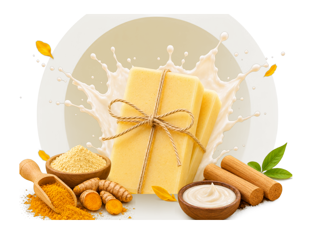 Haldi Chandan Soap Base (OP13) — Trans Surfactant soap base