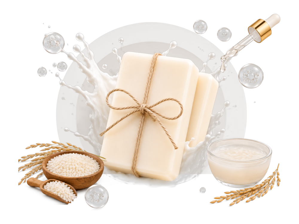 Kojic Acid & Rice Water Soap Base (OP15) — Trans Surfactant soap base