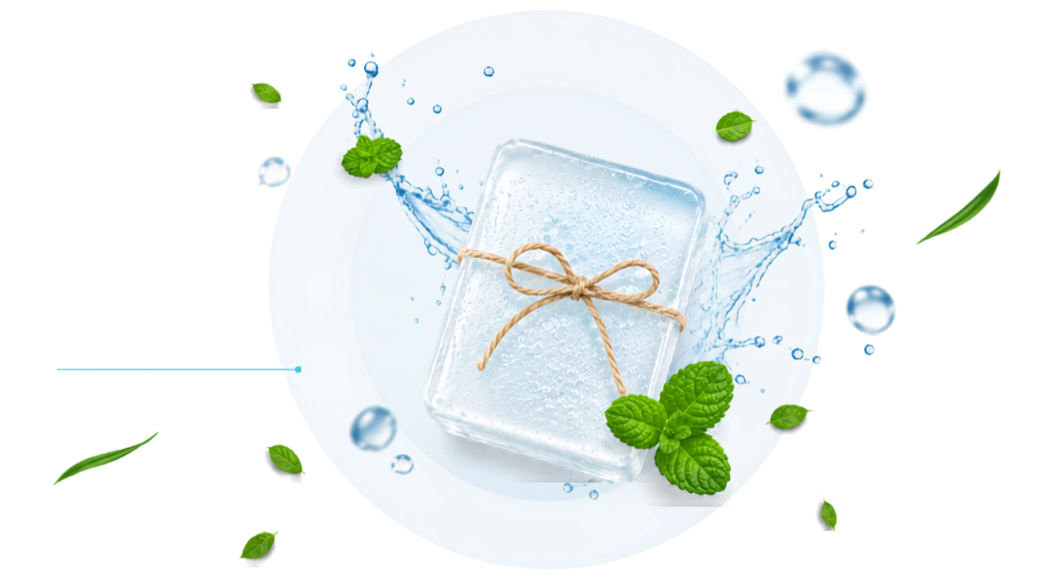 Ocean Cool Menthol Soap Base (TS05) — Trans Surfactant soap base