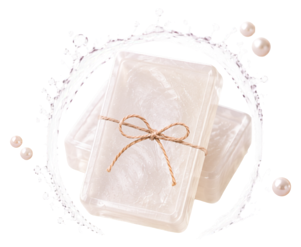 Pearl Pigment Soap Base (SP08) — melt & pour soap base by Trans Surfactant