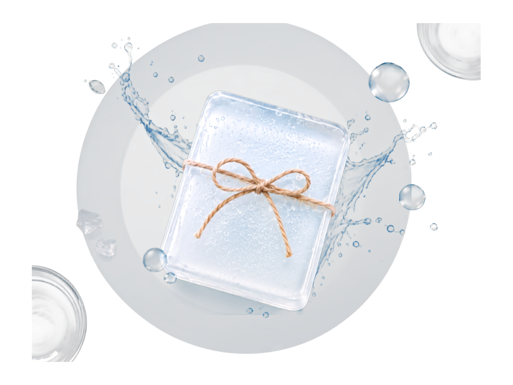 Transparent Soap Base — Economy (TS02) — Trans Surfactant soap base